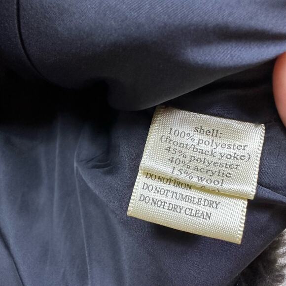 Dylan Gray Full Zip Quilted Sherpa Sleeveless Fleece Cozy Outerwear Vest Medium - Picture 14 of 15